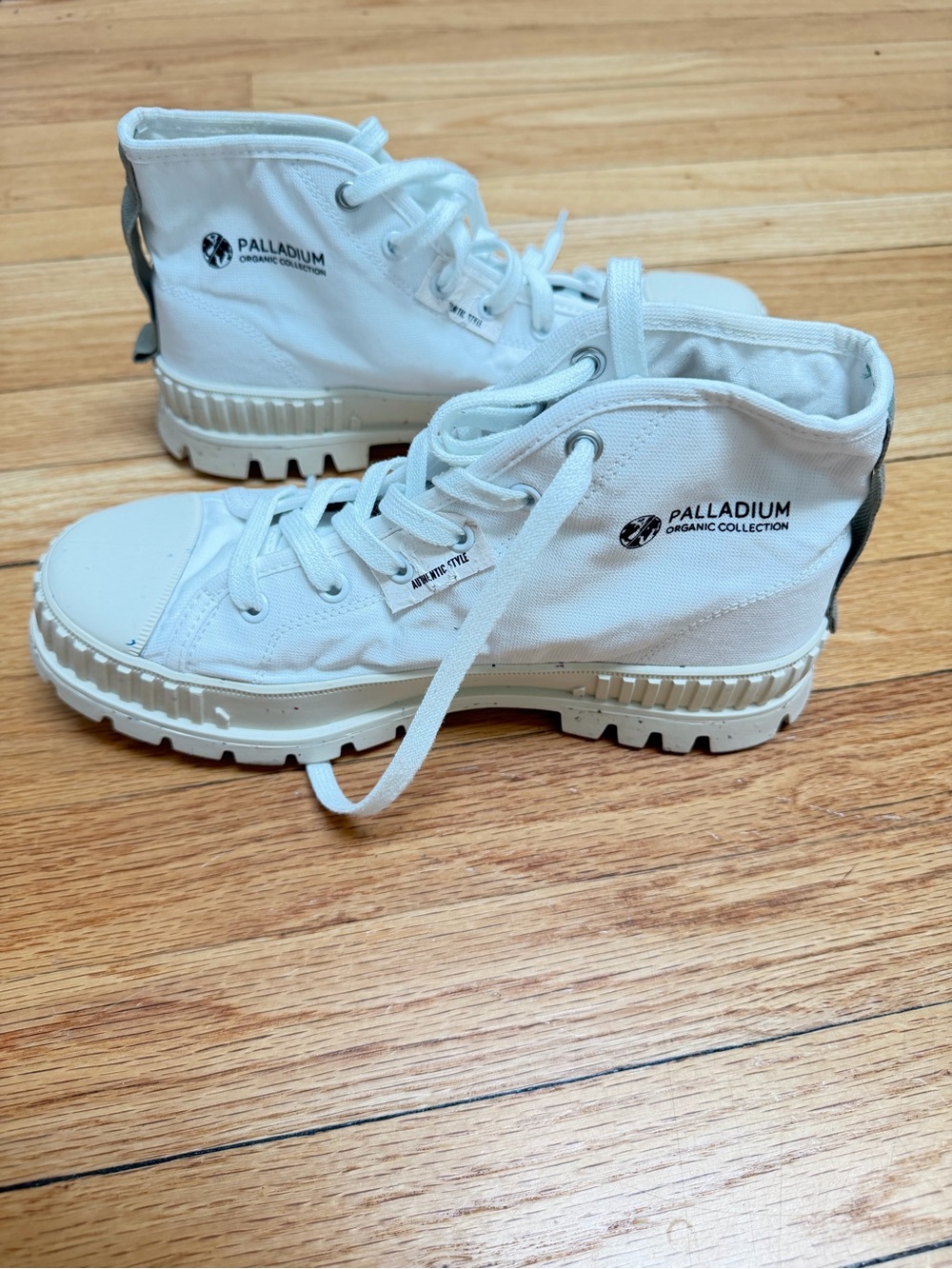 Palladium PallaShock Original V1  Mid-Top Boots | Star White | Women’s 8.5 - Picture 6 of 16
